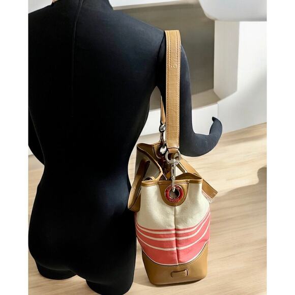 Coach F29921 Hadley Variegated Duffle Bag - Picture 8 of 10